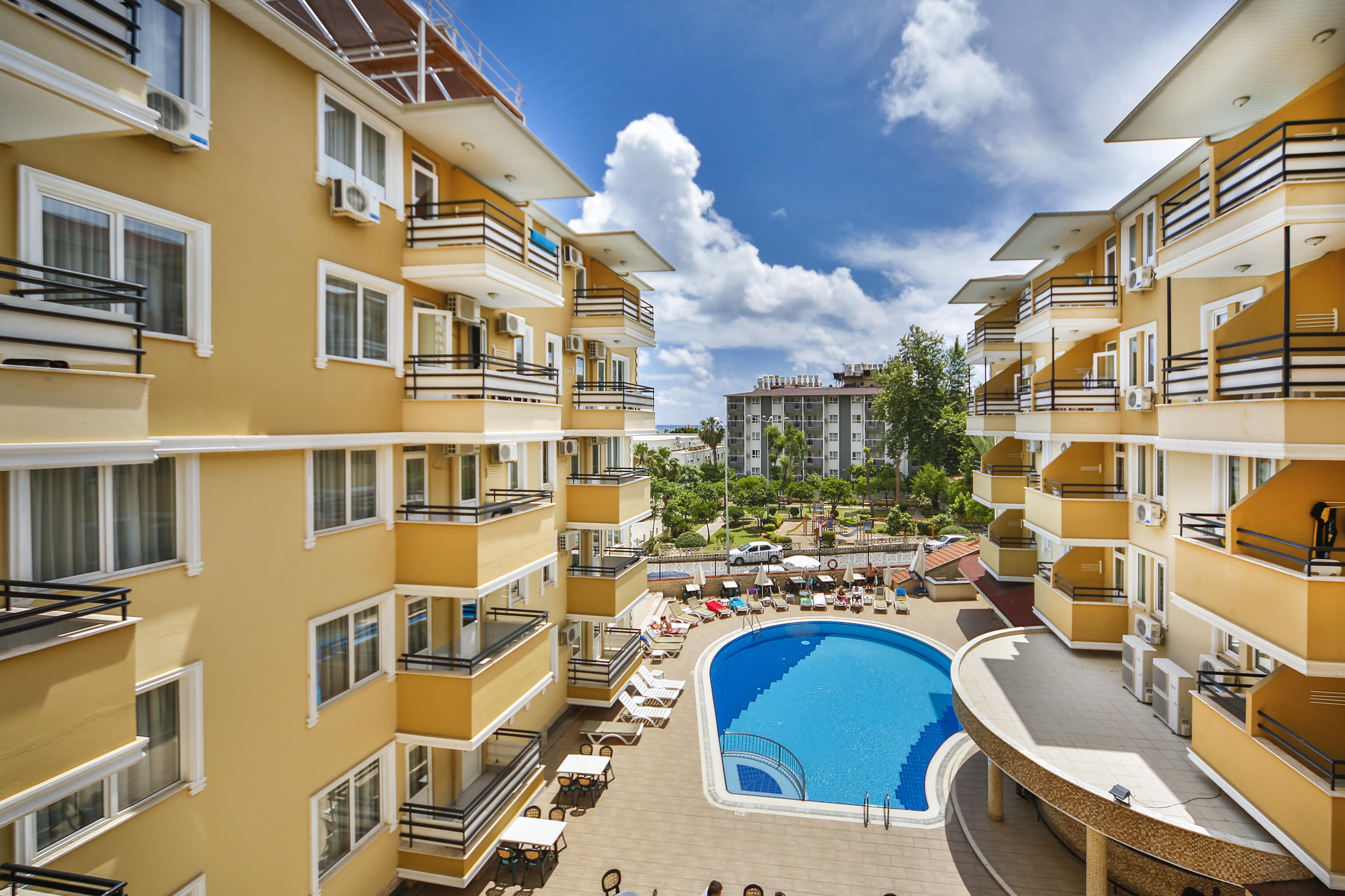 Kleopatra Aydin Hotel Alanya Exterior foto