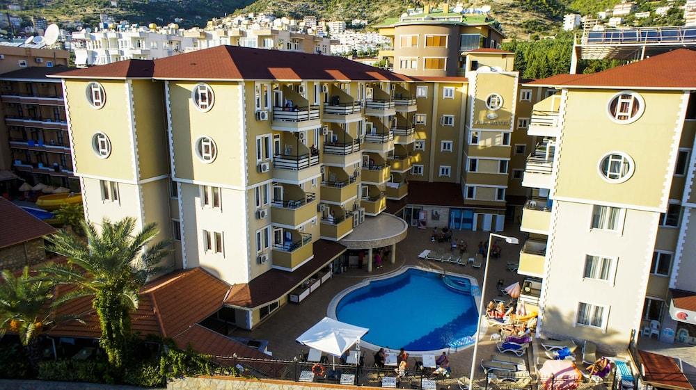 Kleopatra Aydin Hotel Alanya Exterior foto